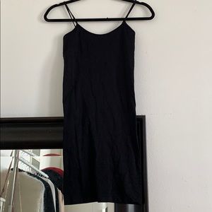 Tight little black dress